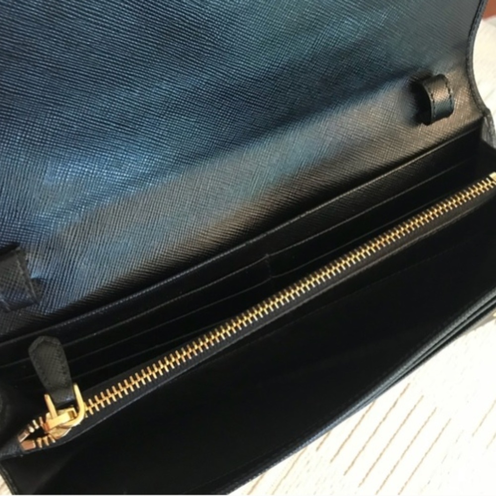 Prada Saffiano Wallet on Chain + Box, Card - Picture 4 of 13